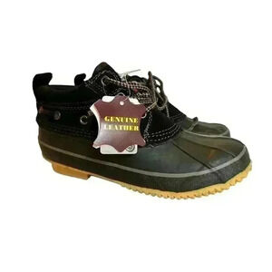 NWT Climate footwear for all seasons Theme Lite Waterproof Duck boots Black 7